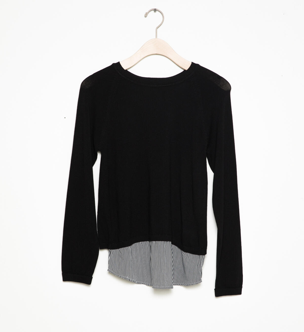 Long-Sleeve Layered Sweater (7-16), , hi-res image number 0